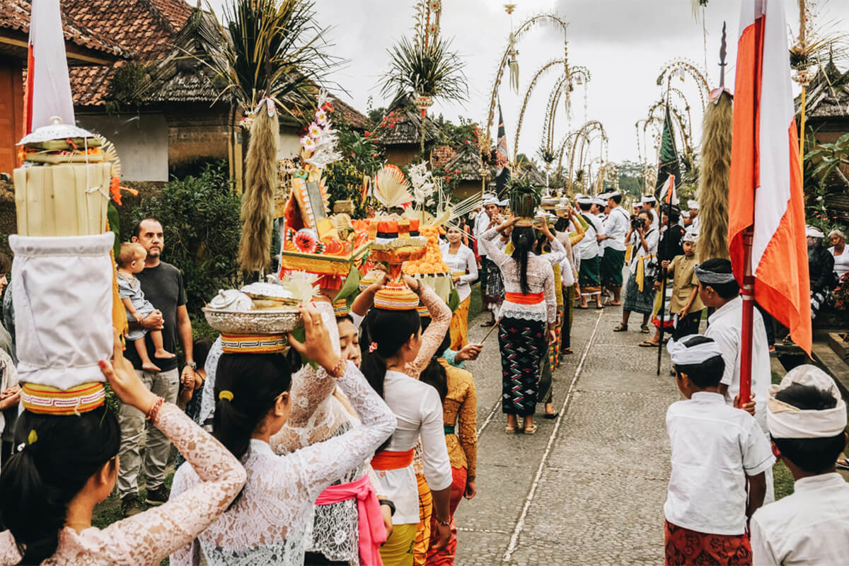 Galungan Ceremony in Penglipuran